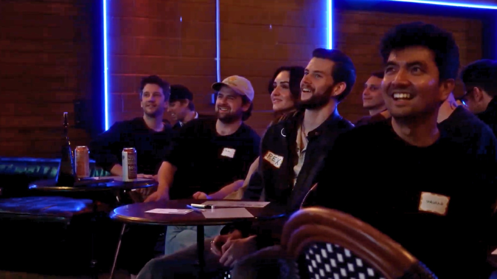 SideHustle LIVE audience laughing